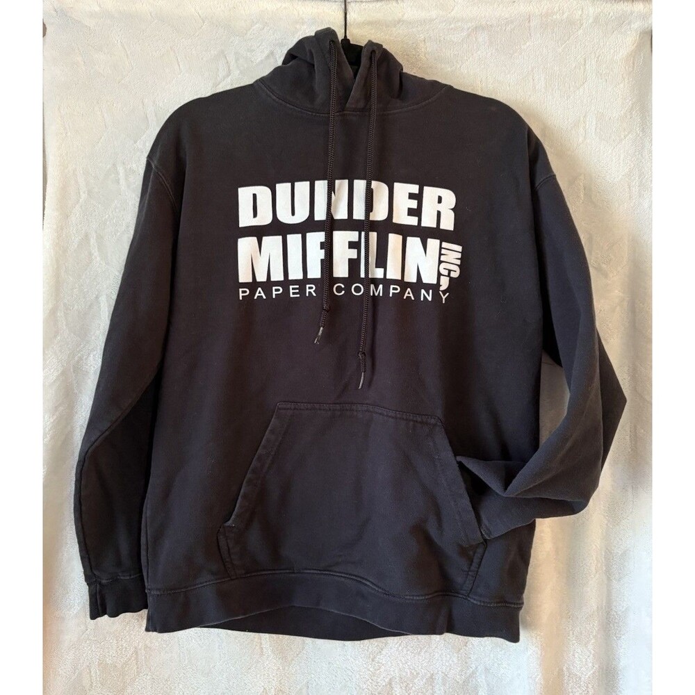 Men’s Brisco Heavyweight Fleece Dunder Mifflin Hoodie - Size Medium